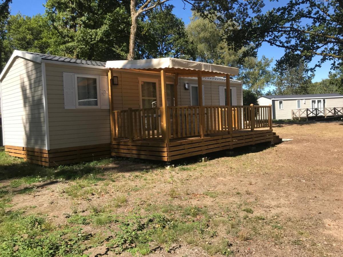 Mobil Home Xxl2 4 Chambres - Camping Chateau La Foret Saint-Julien-des-Landes ภายนอก รูปภาพ