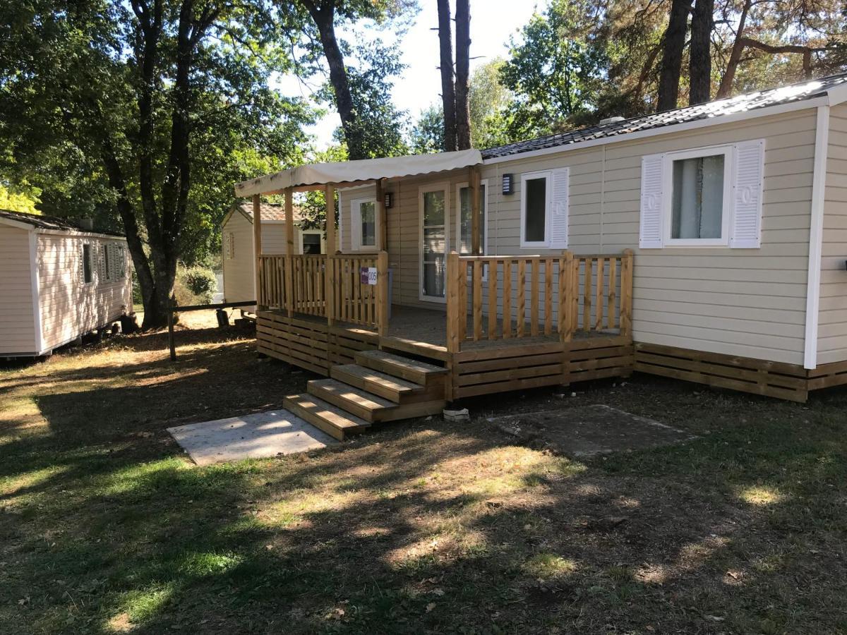 Mobil Home Xxl2 4 Chambres - Camping Chateau La Foret Saint-Julien-des-Landes ภายนอก รูปภาพ