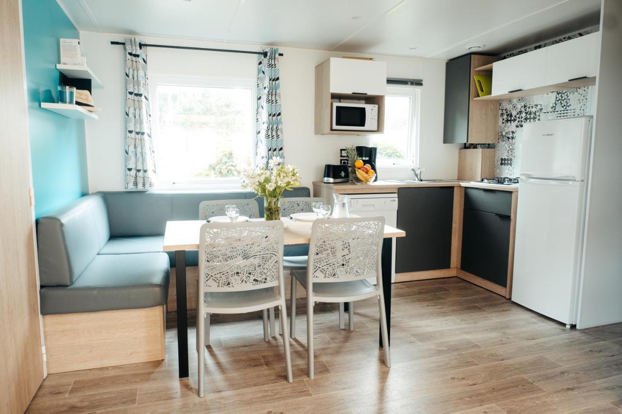 Mobil Home Xxl2 4 Chambres - Camping Chateau La Foret Saint-Julien-des-Landes ภายนอก รูปภาพ